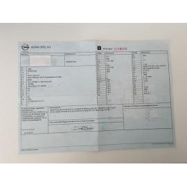 Travesaño Sup. Opel Astra J de 2012 diesel