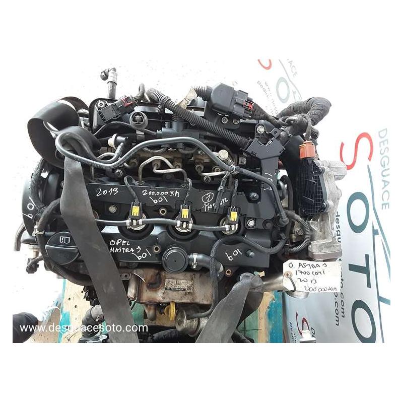 Motor Opel Astra J año 2013
